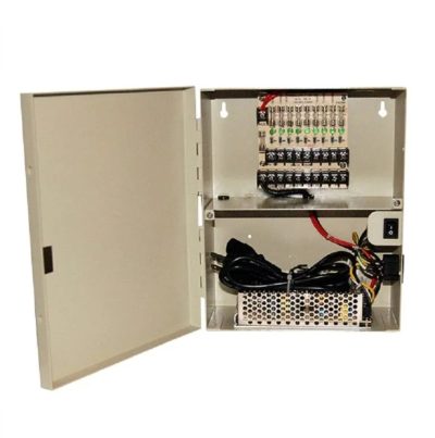 LTS 9 Channel Fuse Power Supply - 12V DC, 10 Amp, Indoor Only DV-AT1210A-D07